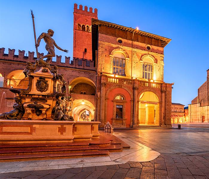 acqua trattata Culligan per la Fontana del Nettuno a Bologna