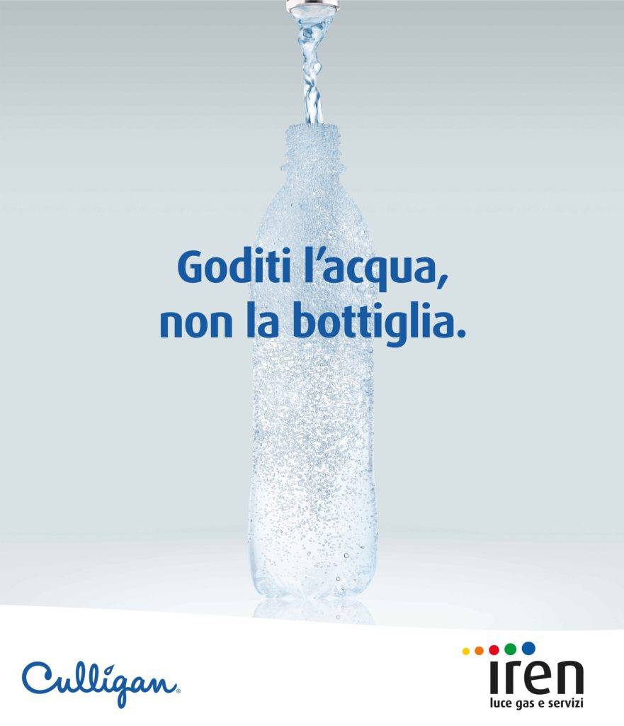 culligan iren battaglia contro bottiglie plastica