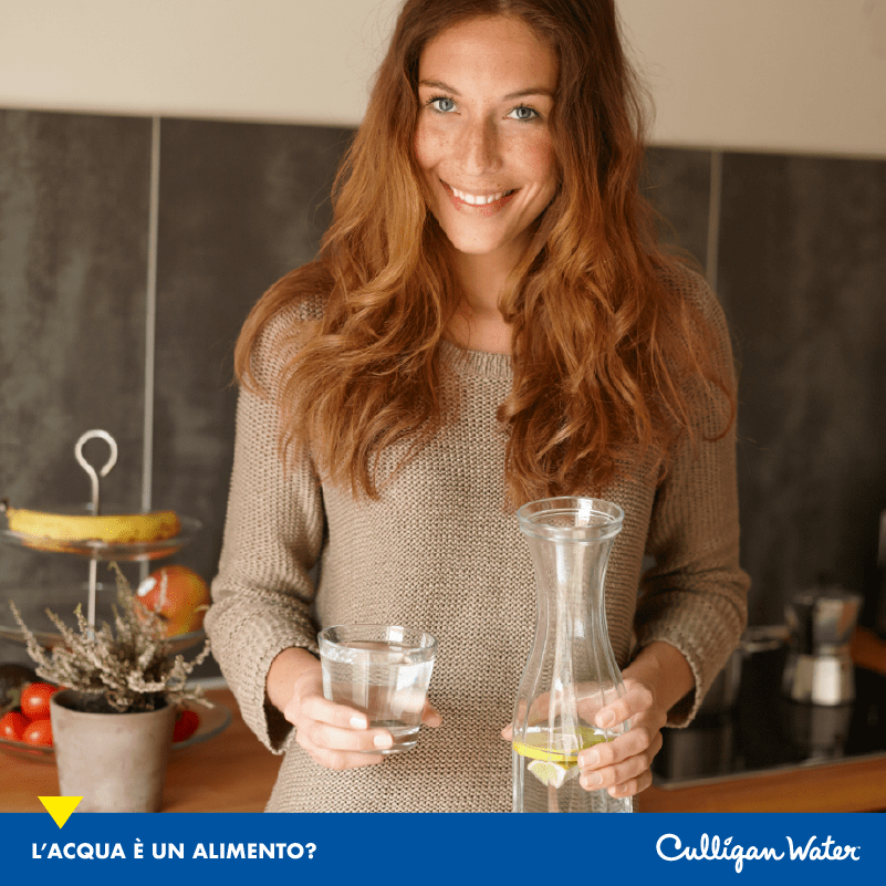 L'acqua è un alimento