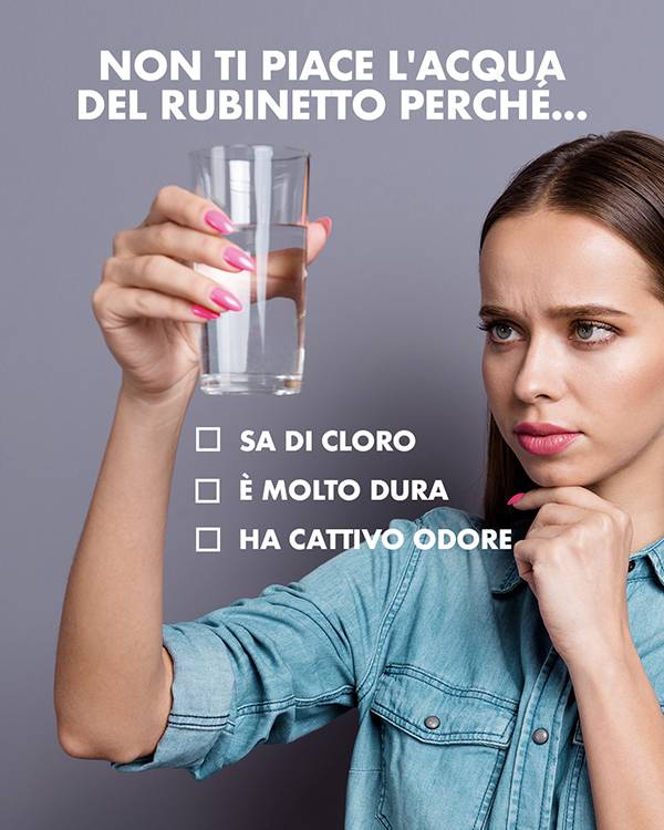 Come migliorare l'acqua del rubinetto