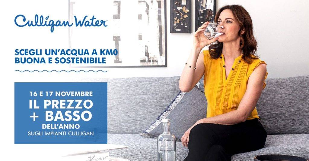 promozione porte aperte culligan