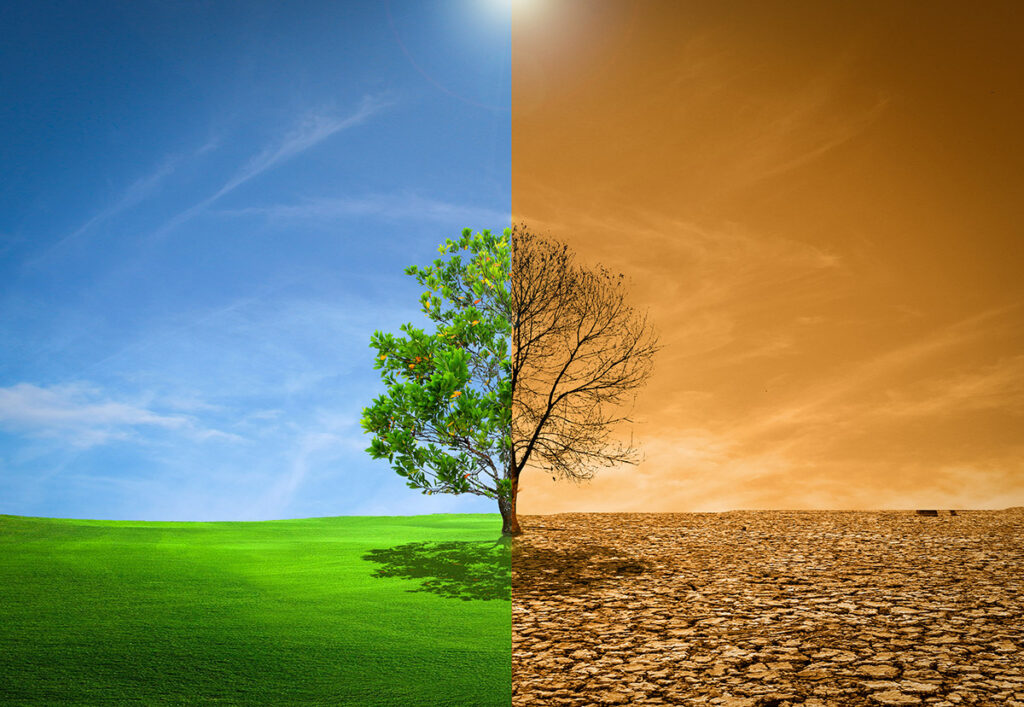 Giornata mondiale terra - climate change e global warming