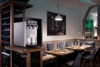 Water Cooler in a restaurant