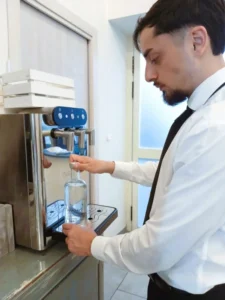 acqua filtrata ristorante erogatore Culligan